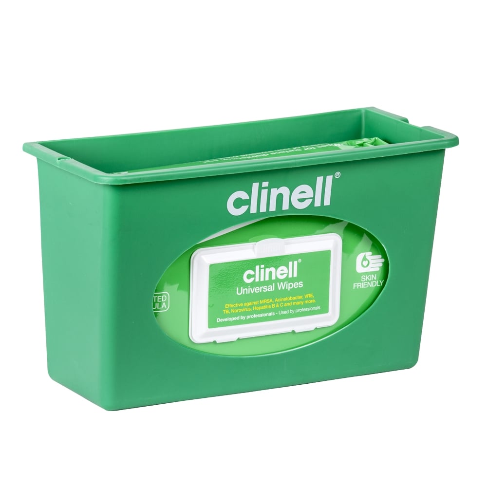 CLINELL UNIVERSAL DISPENSER WALL MOUNT FOR PACK OF 200 EACH