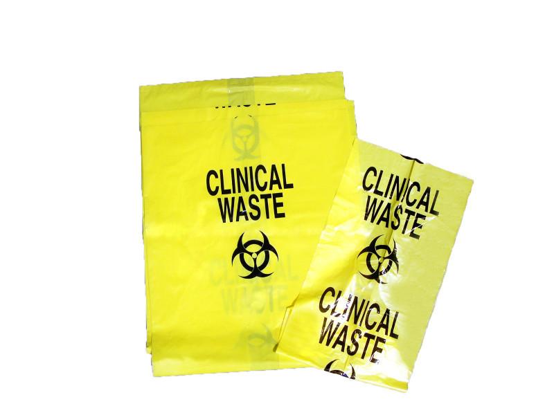 27L Clinical Waste Bags 510 X 660mm, BOX 1000