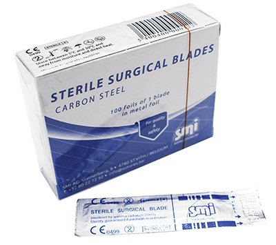 Smi Scalpel Blades Sterile Size 11 BOX 100