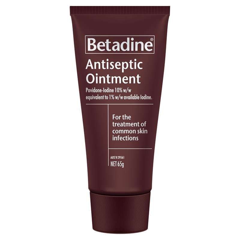 BETADINE ANTISEPTIC OINTMENT 65G, EACH