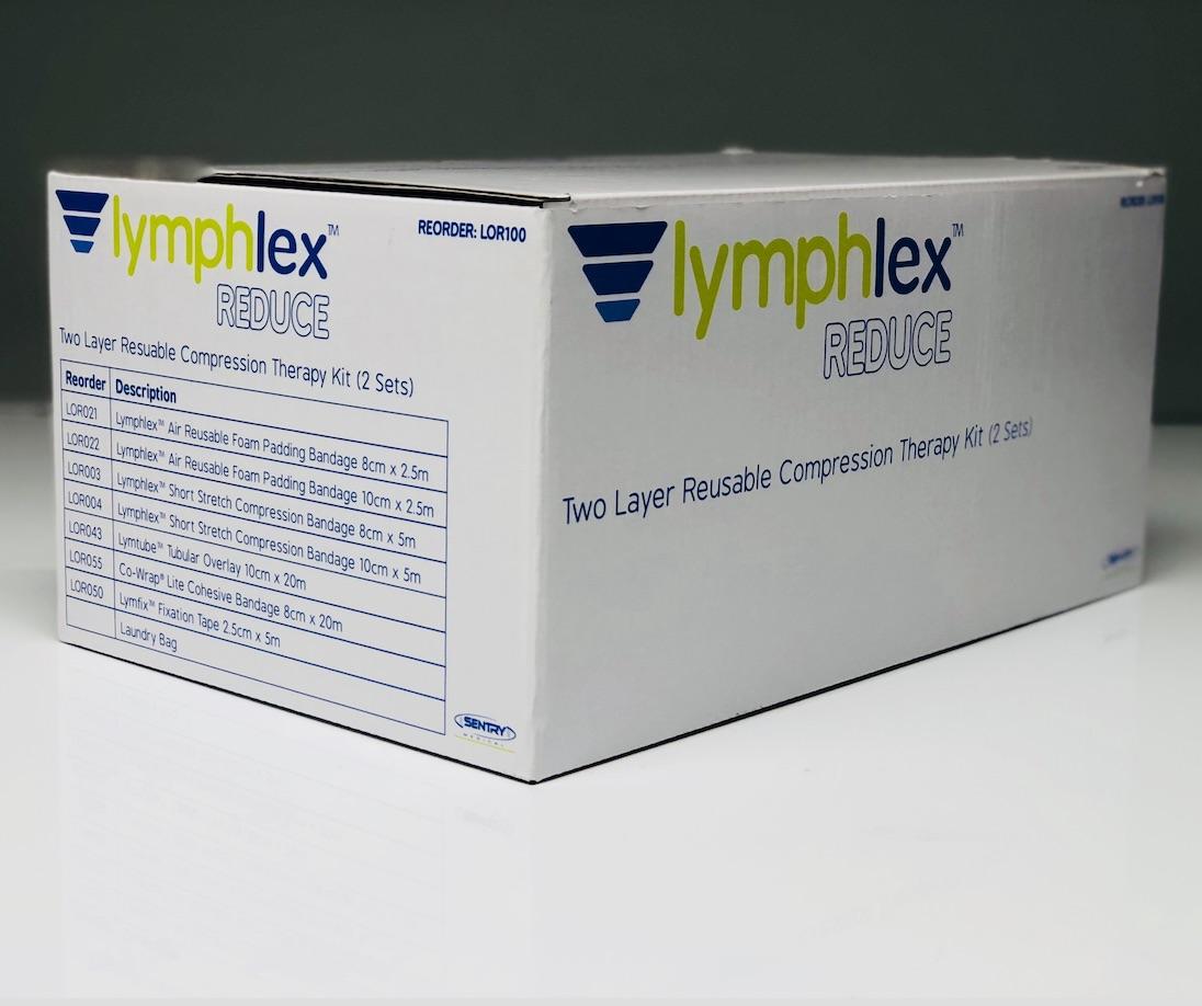 Lymphlex Reduce Two-Layer Reusable Compression Therapy Kit (2 Sets)