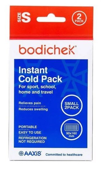 BODICHEK INSTANT COLD PACK SMALL TWIN PACK