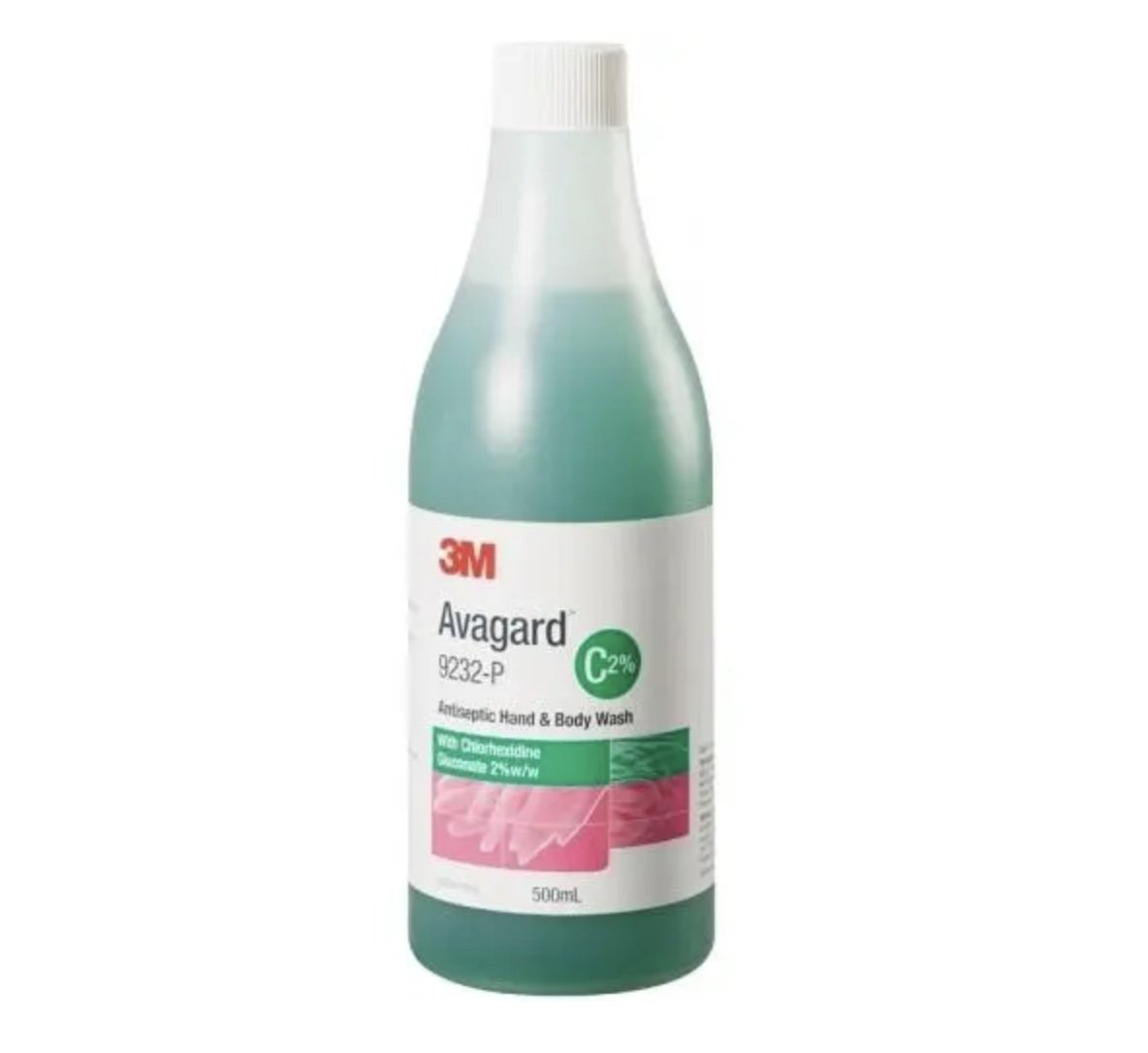 Avagard Handscrub With Chlorhexidine Gluconate 4% 500mL, Each
