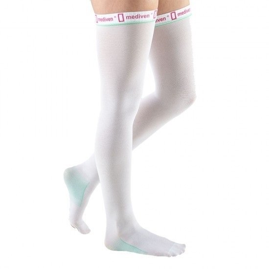 MEDIVEN THROMBEXIN 18 THIGH HIGH LARGE PAIR
