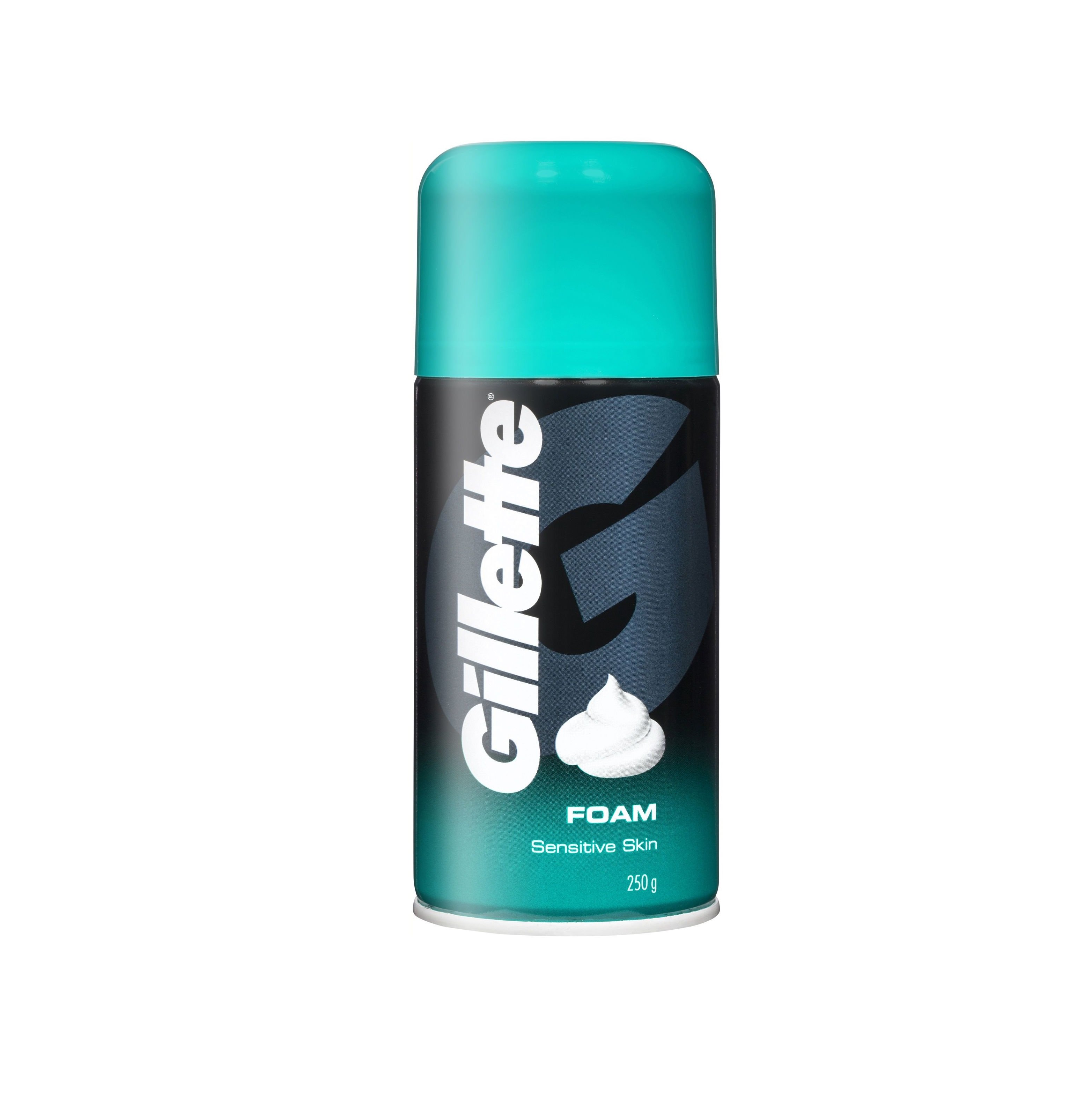 Gillette Sensitive Shaving Foam 250g Each
