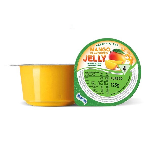 Precise Extremely Thick Mango Jelly Pureed 125g BOX 24