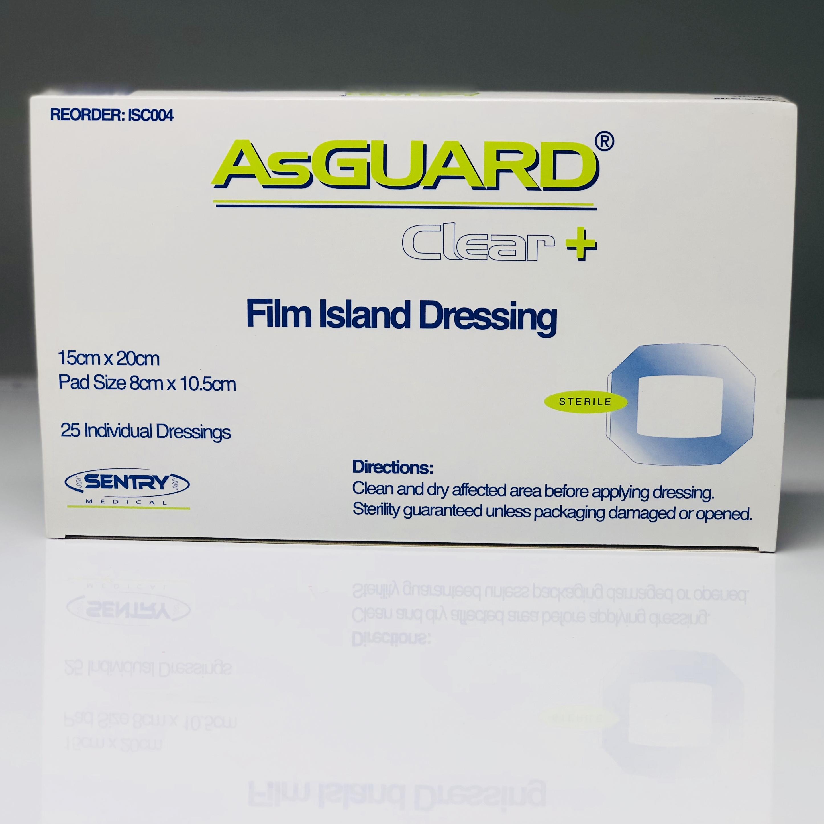 Asguard Clear Film Dressing 15cmx20cm BOX 25