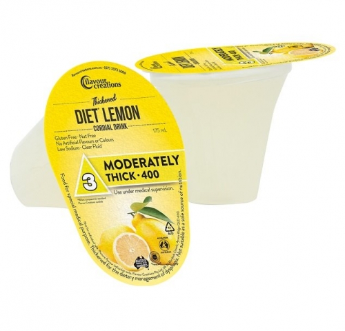 Flavour Creations Diet Lemon Cordial Level 400 BOX 24