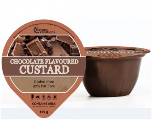 Flavour Creations Chocolate Custard 110mL, BOX 36