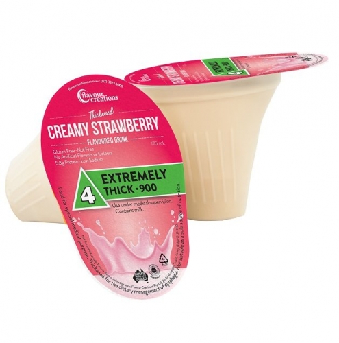 Flavour Creations Creamy Strawberry Level 900 BOX 24