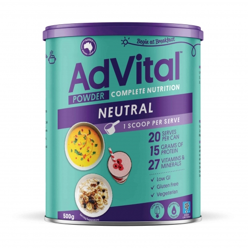 Advital Powder Complete Nutrition Neutral 500gm Each