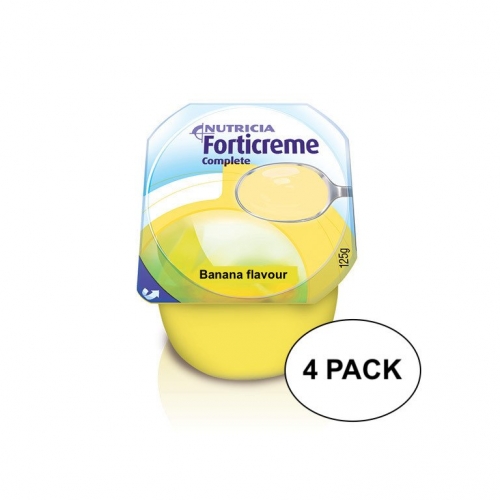 FORTICREME COMPLETE BANANA 125G PKT 4
