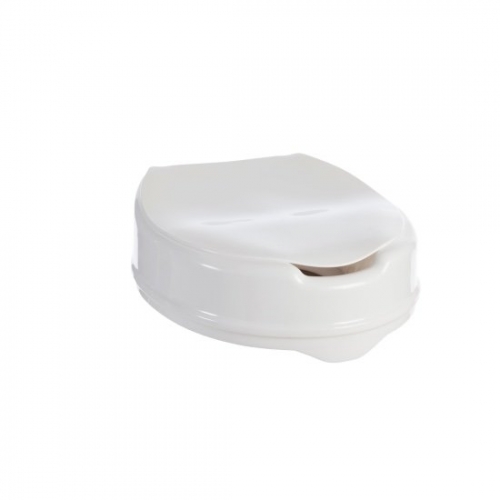 Toilet Seat Raiser With Lid - 100mm Each