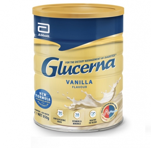 Glucerna Vanilla 850gr Can, Each