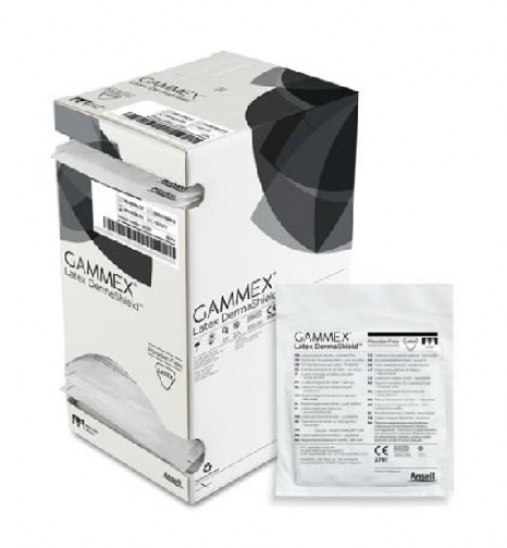 Gammex Gloves Latex Dermashield Sterile Powder Free #6.0, BOX 50