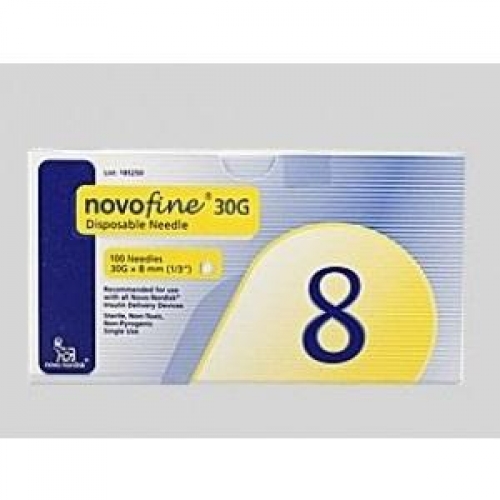Novofine Needle 30g 0.3 X 8mm BOX 100