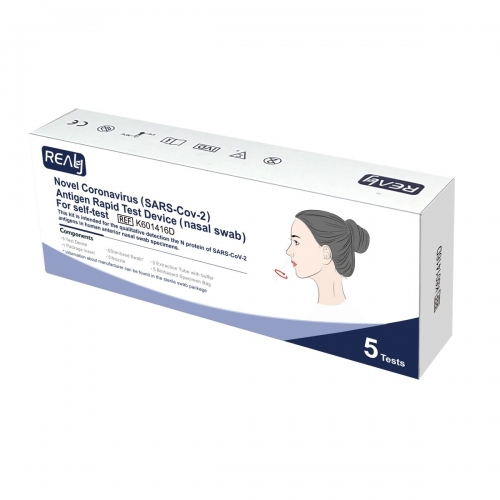 RAT Rapid Antigen Self Test REALY (Covid-19) 5 Pack