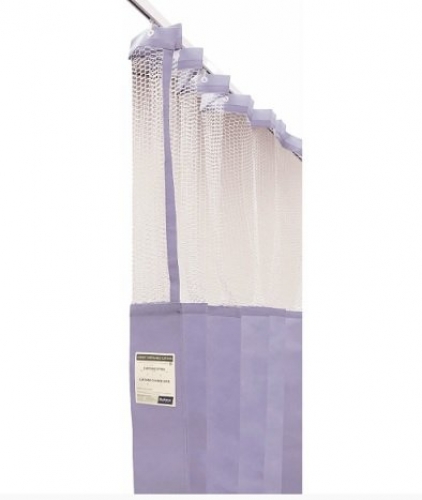 Anti Mrsa Disposable Curtain With Mesh 7.5mx2.5m Purple Each