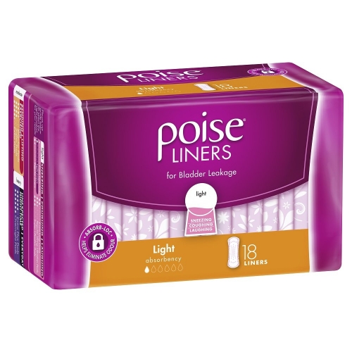 POISE LIGHT LINERS 91673 PKT 18