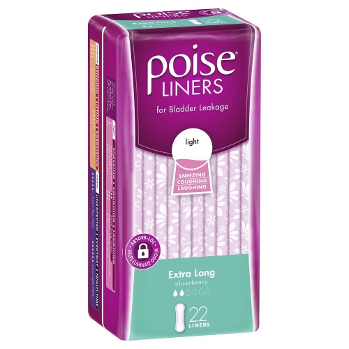 POISE EXTRA LONG LINERS 1859 PKT 22