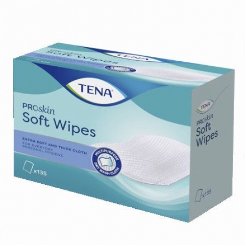 Tena Soft Wipe 135 Pcs, Each