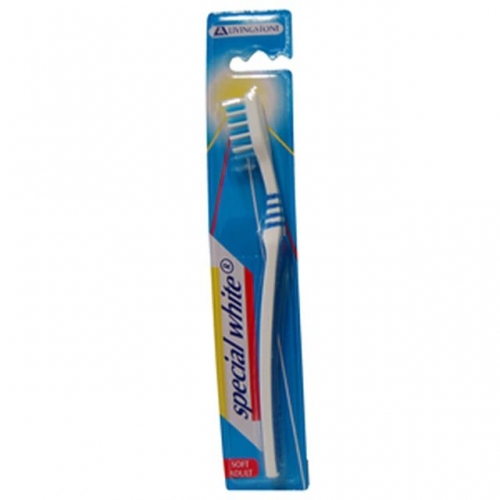 SOFT ADULT TOOTHBRUSH BLUE EACH