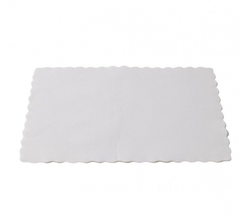 PLACEMATS WHITE CAPRICE 430MMx305MM CTN 1000