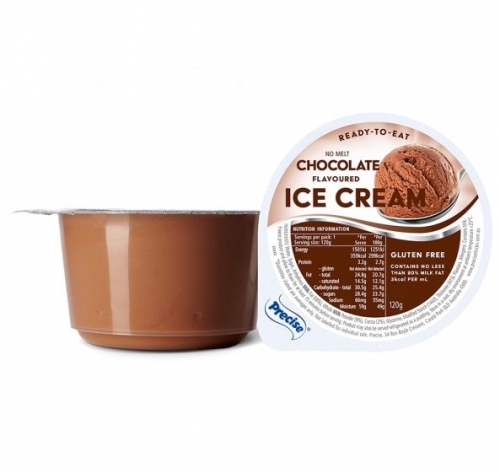 Precise No Melt Chocolate Ice Cream 120g BOX 24