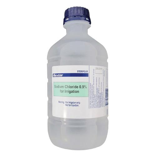 SODIUM CHLORIDE FOR IRRIGATION 0.9% 1L EACH