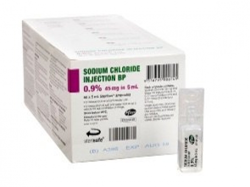 SODIUM CHLORIDE FOR INJECTION 0.9% 5ML BOX 50