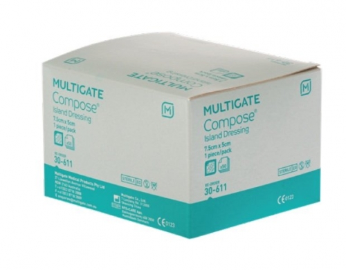 Multigate Compose Dressing 7.5cmx5cm BOX 50