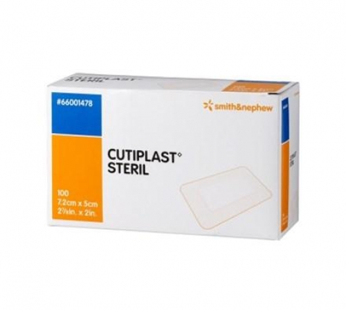 Cutiplast Sterile 7.2cmx5cm BOX 100