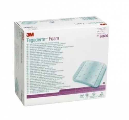 3M Tegaderm Foam Non Adh 5cm X 5cm 90600 BOX 10